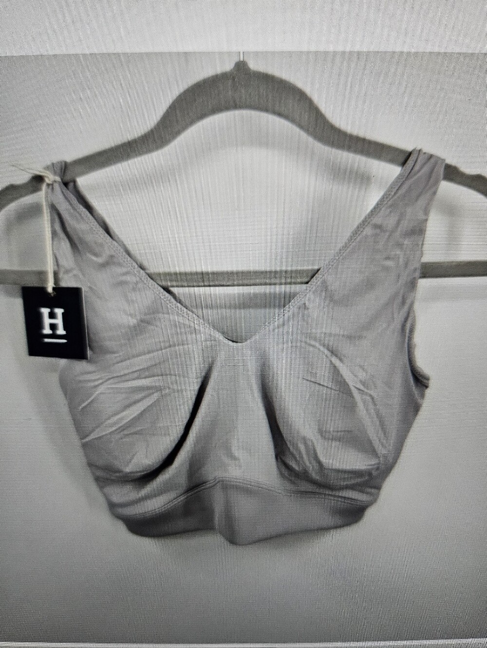 Harper Wilde Womens Bliss Bralette 3XL Opal Purple Wireless Seamless Minimalist